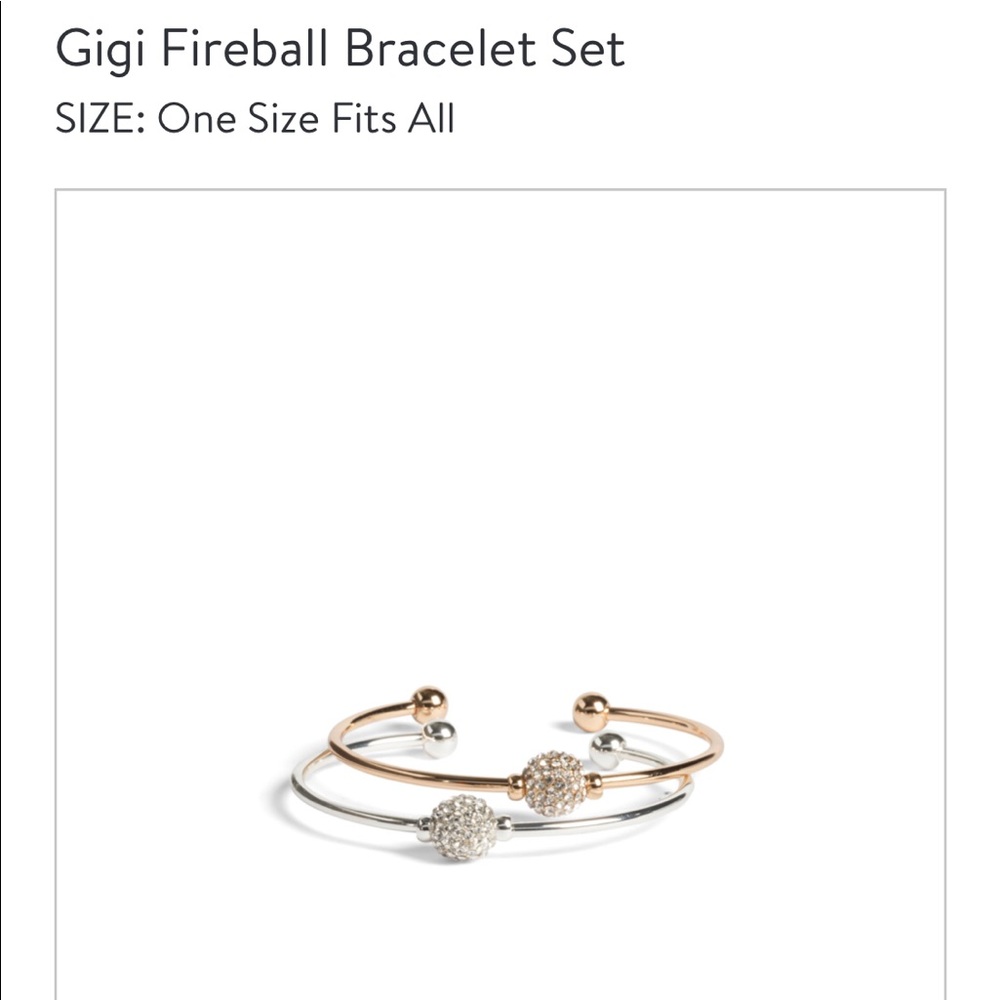 Gigi Fireball Bracelet Set